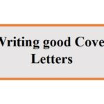 Writing good Cover Letters
