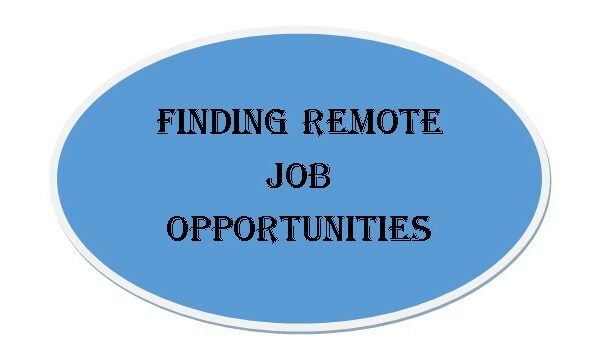 Finding remote job opportunities
